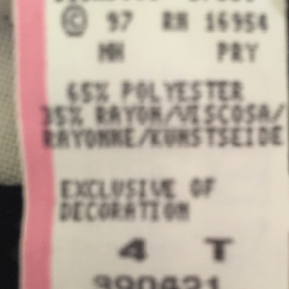 Girl's Nautical 2PC Dress-Off White & Blue- Gold Buttons - Size 4T Worn Once - Picture 11 of 11